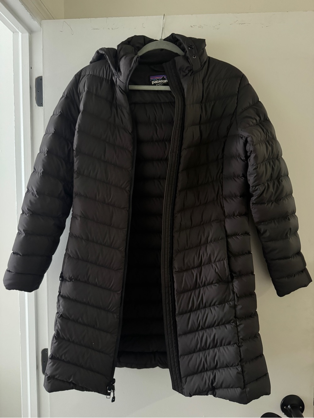 Patagonia Women's Black Quilted Down Parka